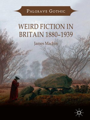 cover image of Weird Fiction in Britain 1880–1939